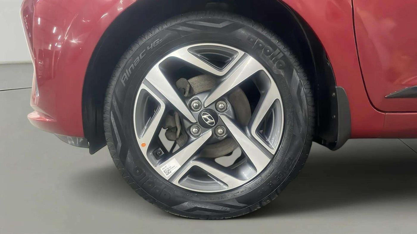 2020 Hyundai AURA SX PLUS 1.2 AMT, Petrol, Automatic, 52,325 km, Left Front Wheel