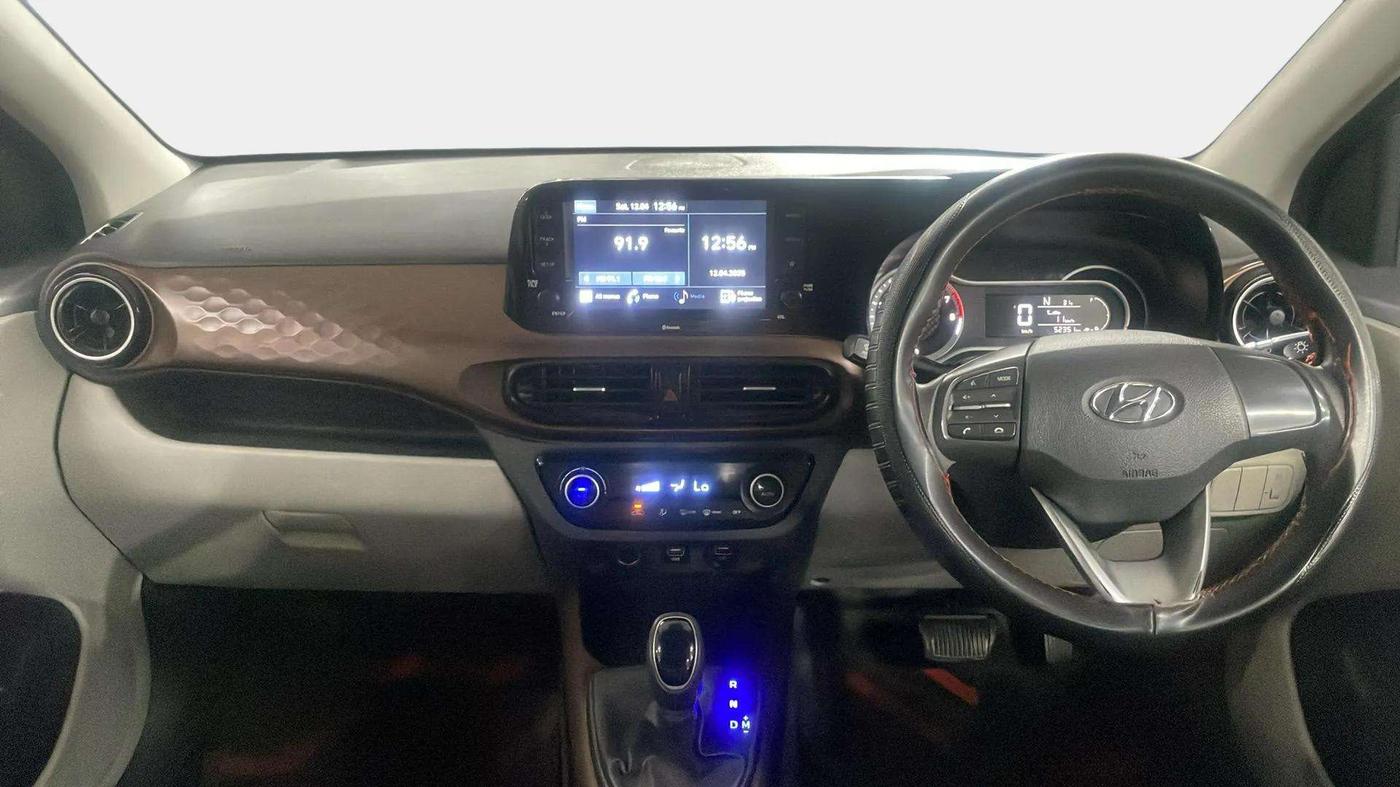 2020 Hyundai AURA SX PLUS 1.2 AMT, Petrol, Automatic, 52,325 km, Dashboard