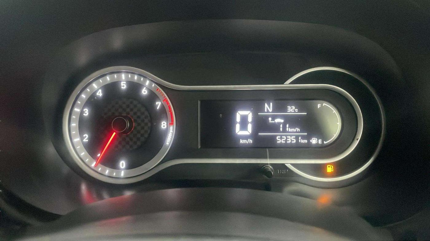 2020 Hyundai AURA SX PLUS 1.2 AMT, Petrol, Automatic, 52,325 km, Odometer Image