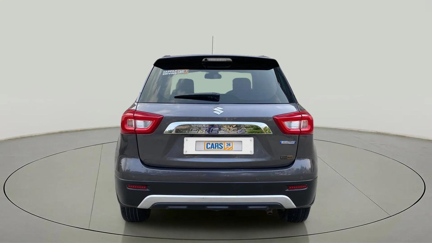 2022 Maruti BREZZA ZXI + AT SMART HYBRID, Petrol, Automatic, 26,636 km, Back/Rear