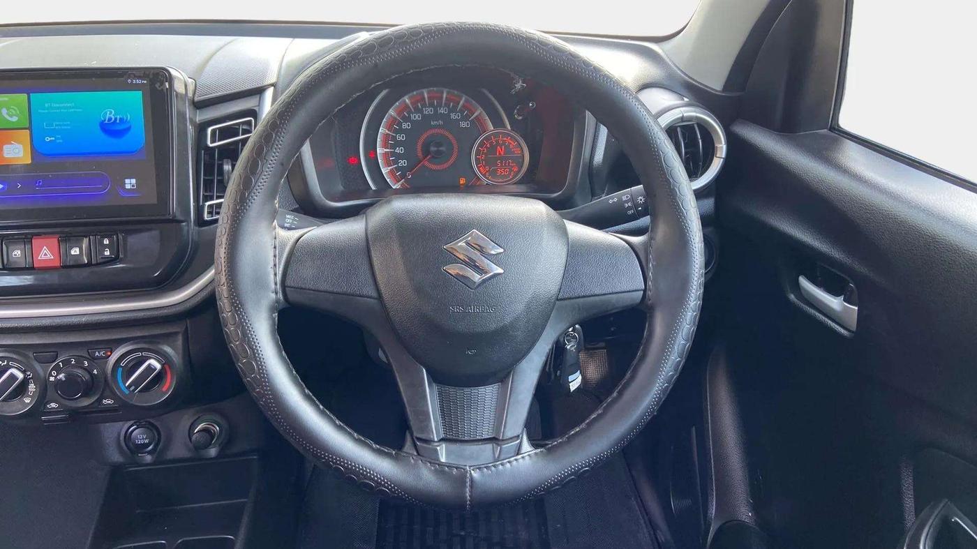 2024 Maruti Celerio VXI AMT, Petrol, Automatic, 5,104 km, Steering Wheel Close Up