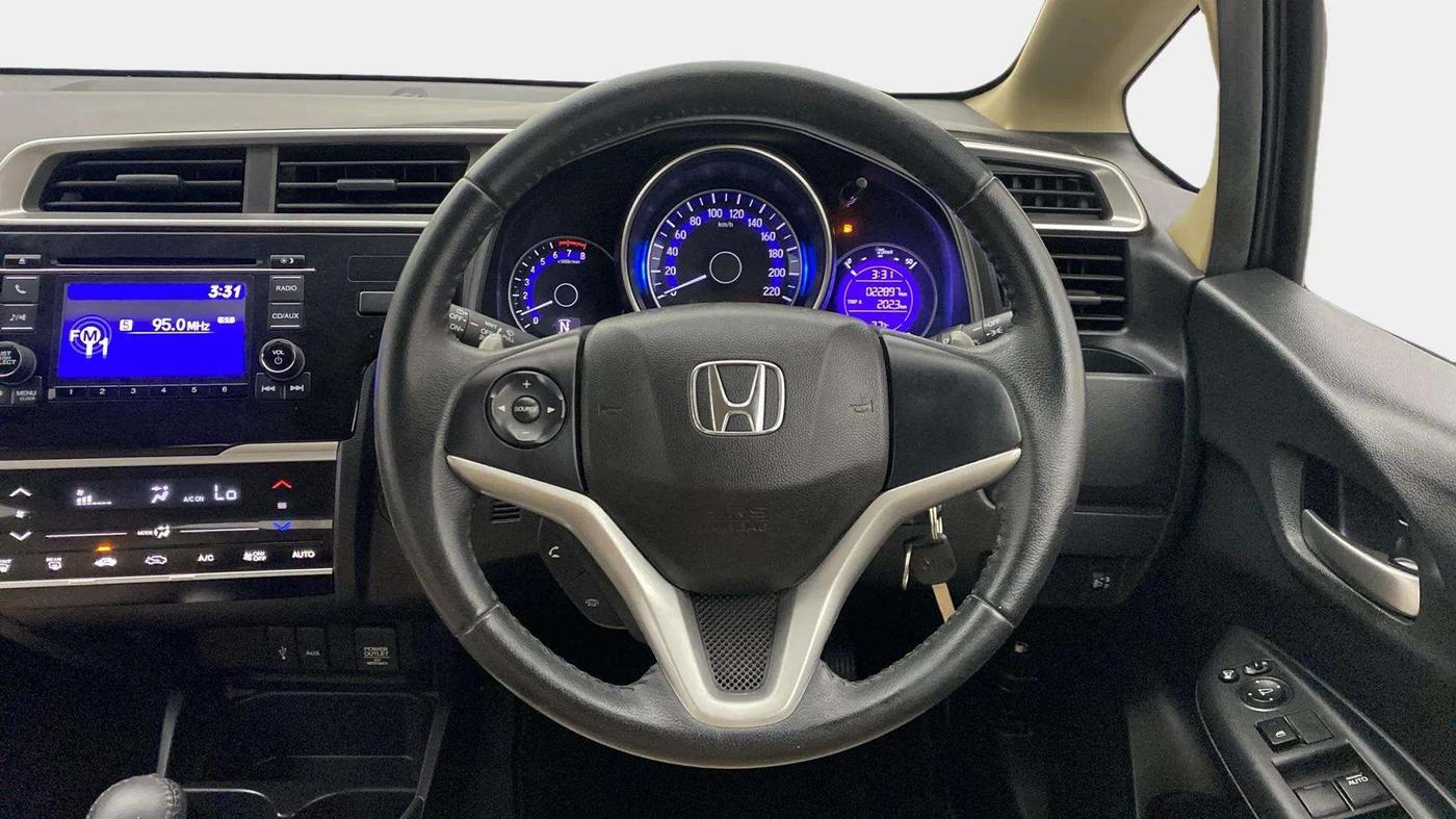2018 Honda Jazz 1.2L I-VTEC V CVT, Petrol, Automatic, 23,034 km, Steering Wheel Close Up