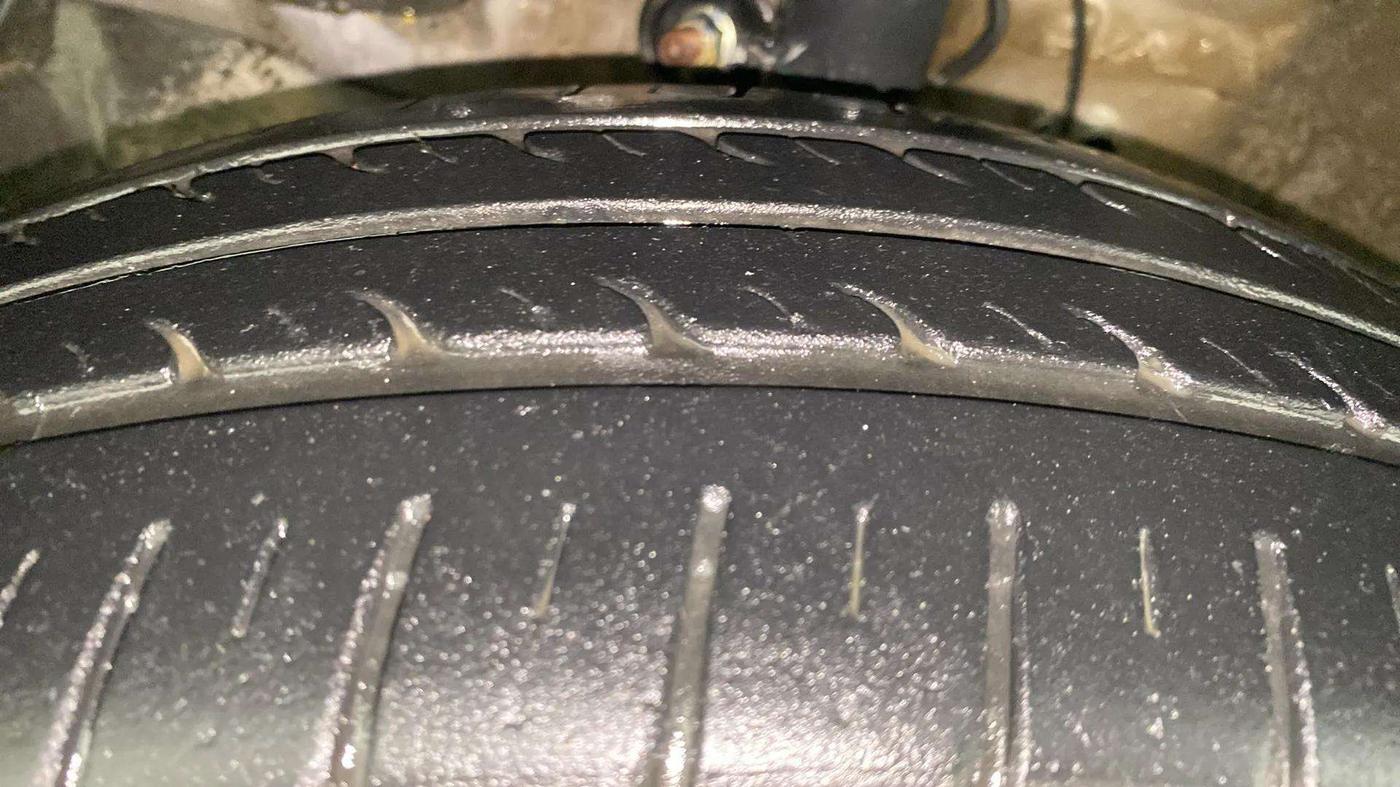 2018 Honda Jazz 1.2L I-VTEC V CVT, Petrol, Automatic, 23,034 km, Left Front Tyre Tread