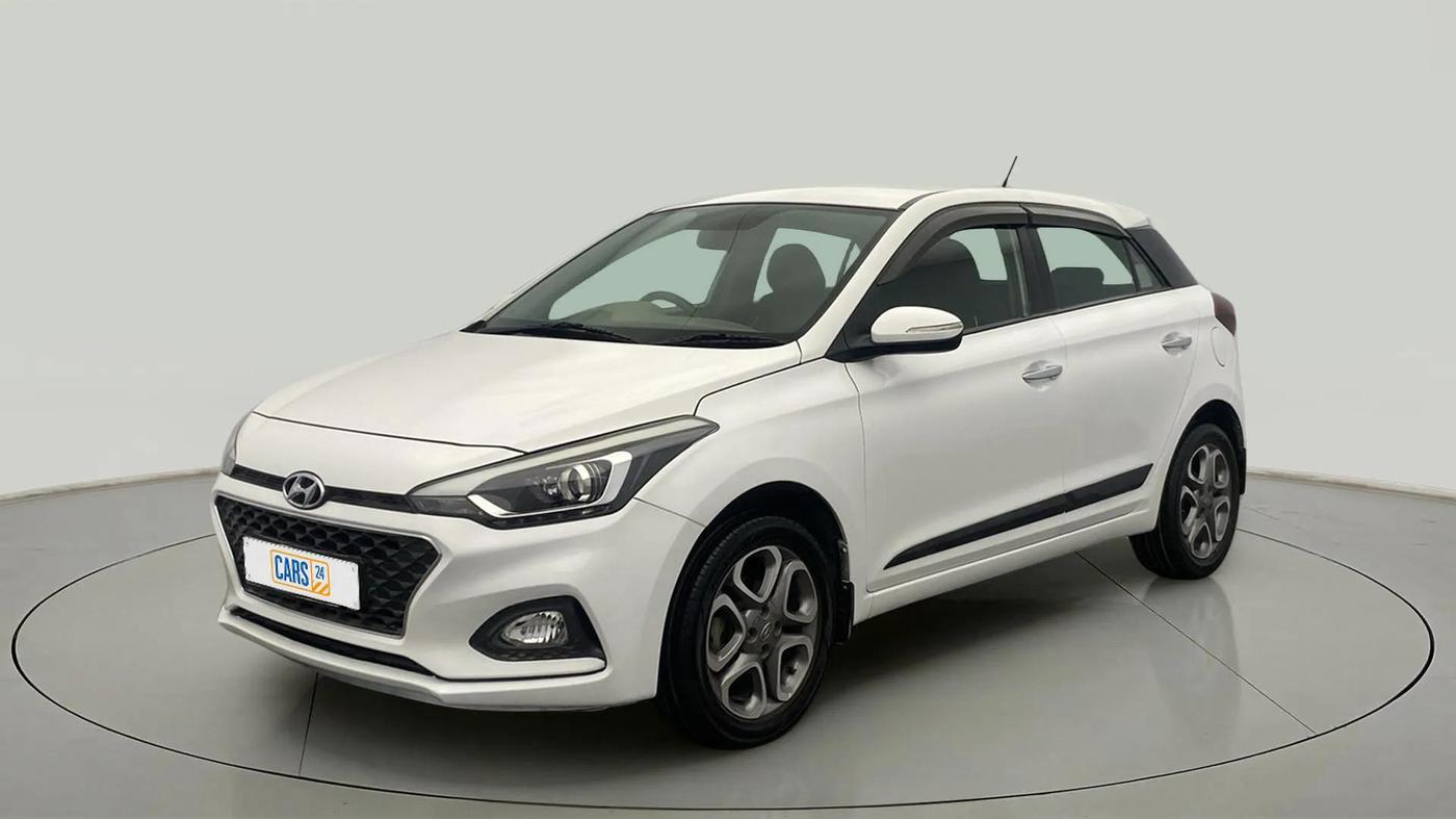 2019 Hyundai Elite i20 ASTA (O) CVT, Petrol, Automatic, 62,284 km, Left Front Diagonal