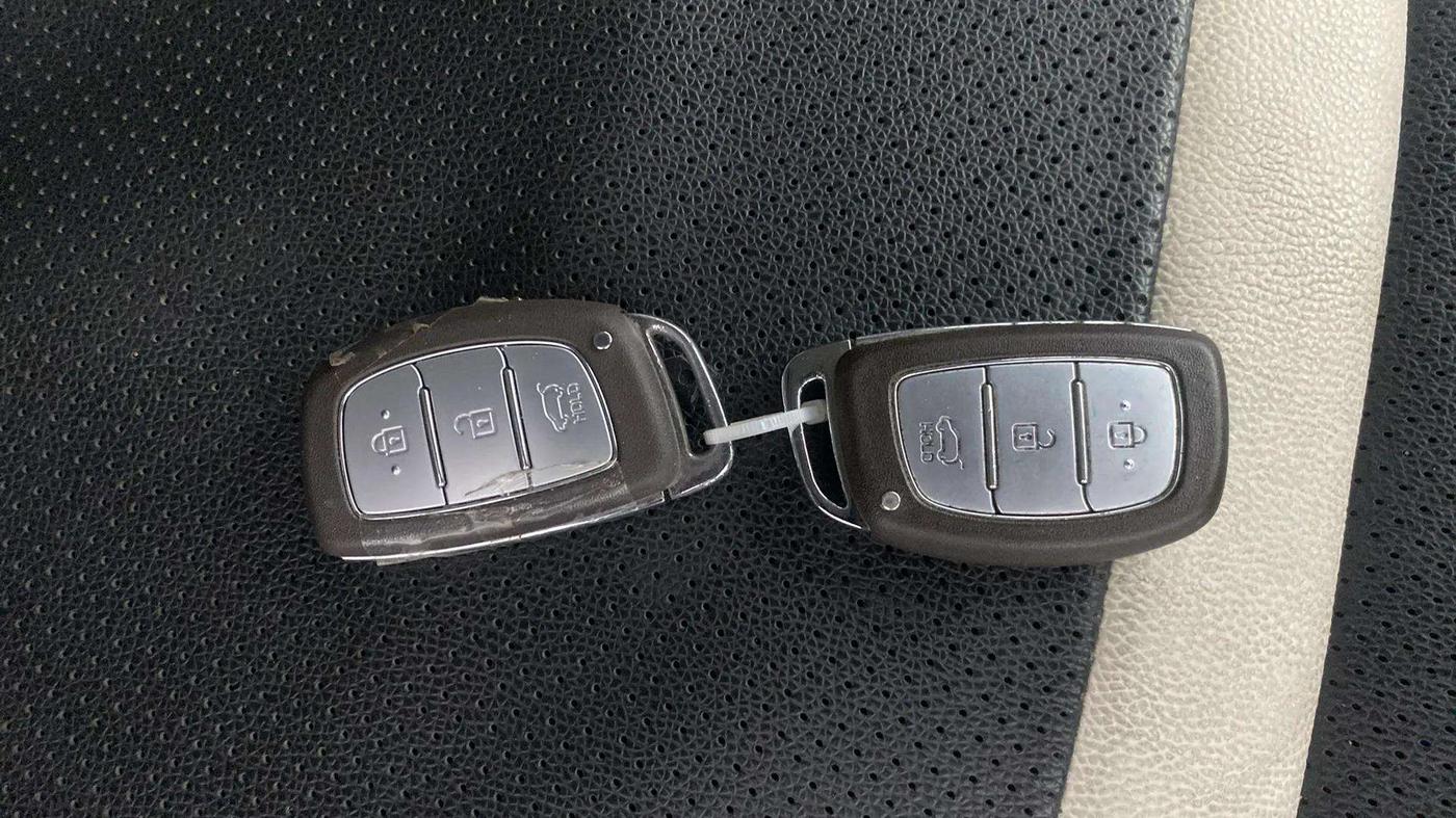 2019 Hyundai Elite i20 ASTA (O) CVT, Petrol, Automatic, 62,284 km, Key Close Up
