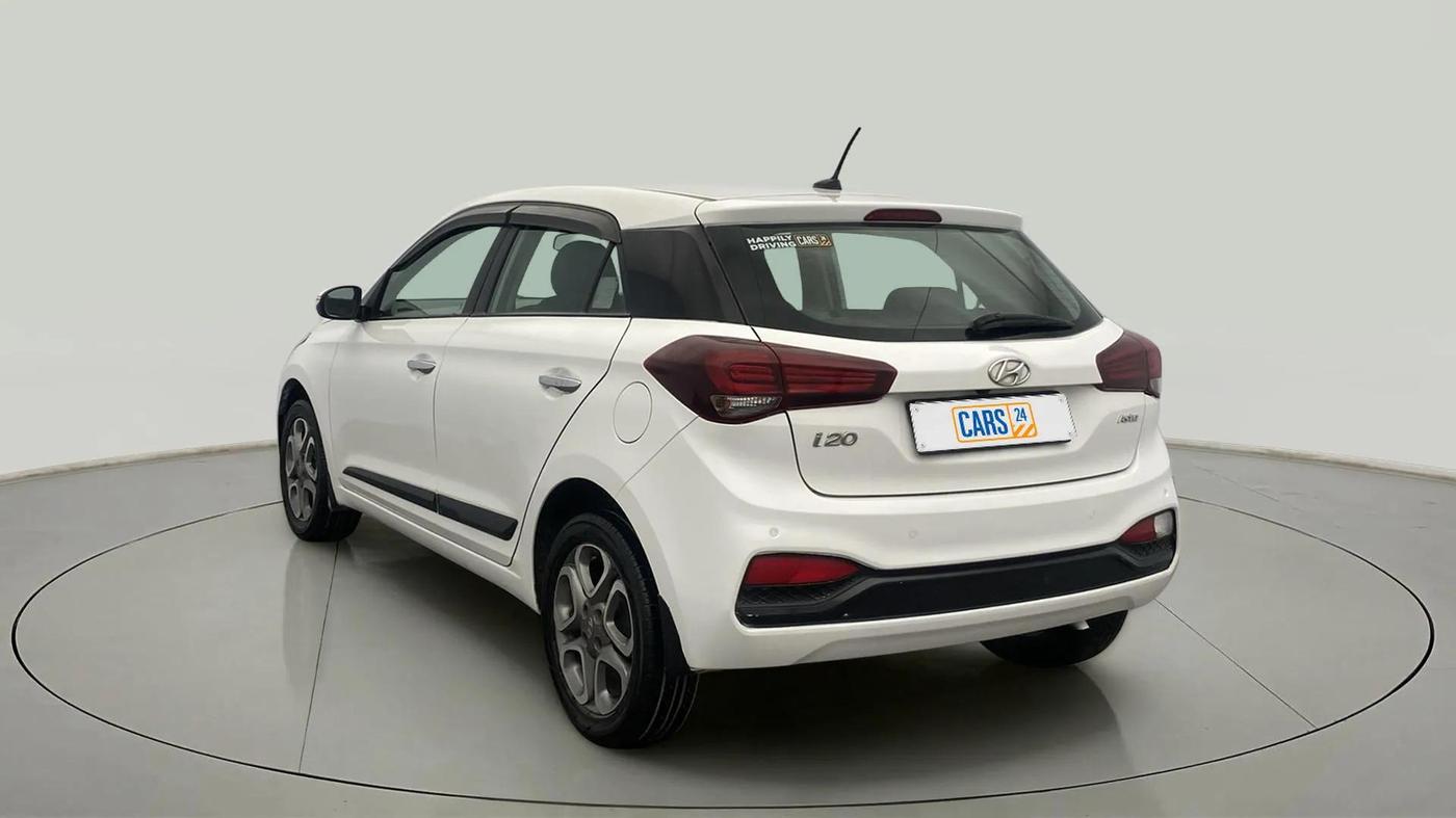 2019 Hyundai Elite i20 ASTA (O) CVT, Petrol, Automatic, 62,284 km, Left Back Diagonal