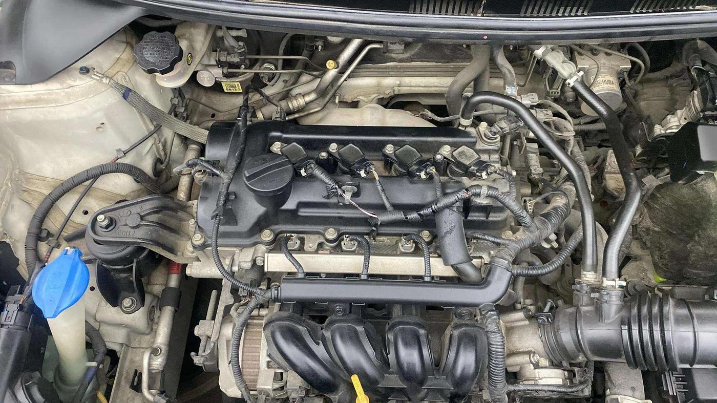 2019 Hyundai Elite i20 ASTA (O) CVT, Petrol, Automatic, 62,284 km, Engine View