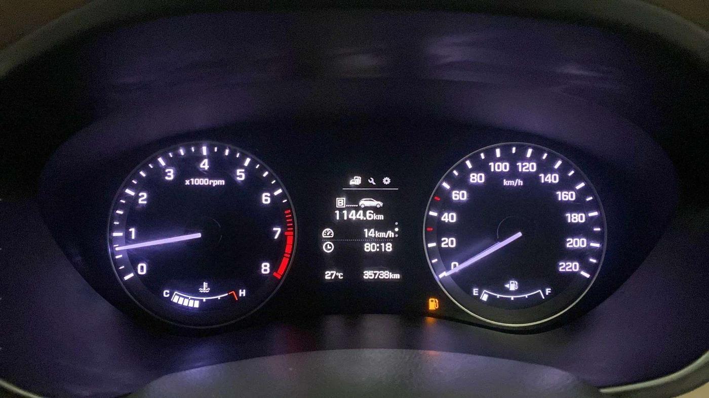 2015 Hyundai Elite i20 ASTA 1.2 (O), Petrol, Manual, 35,760 km, Odometer Image