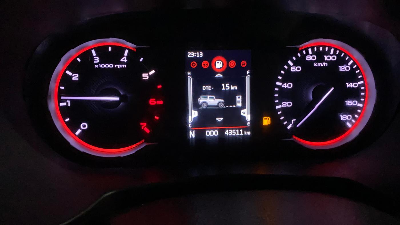 2022 Mahindra Thar LX HT PETROL 4WD MT, Petrol, Manual, 43,511 km, Odometer Image