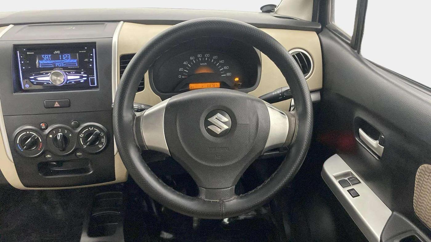 2018 Maruti Wagon R 1.0 LXI CNG (O), CNG, Manual, 68,787 km, Steering Wheel Close Up