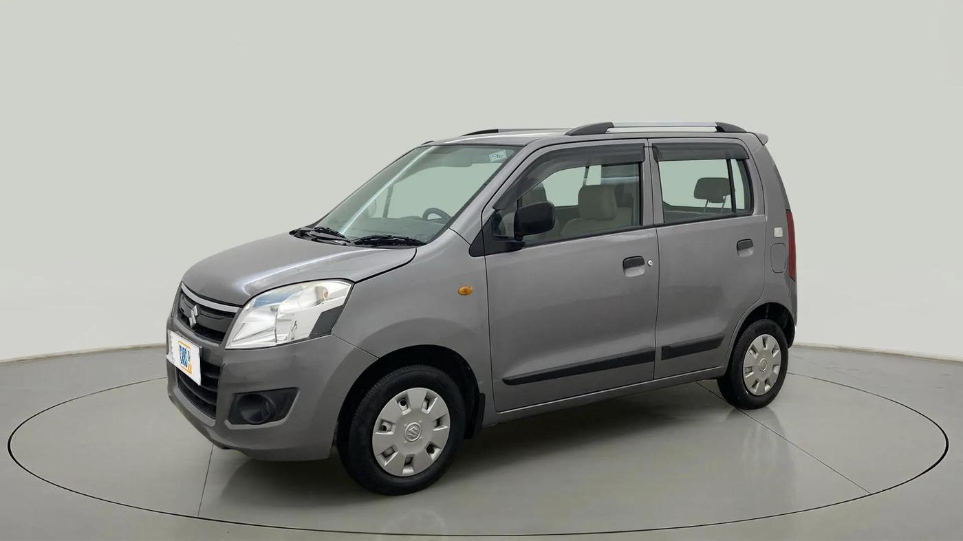 2018 Maruti Wagon R 1.0 LXI CNG (O), CNG, Manual, 68,787 km, Left Front Diagonal