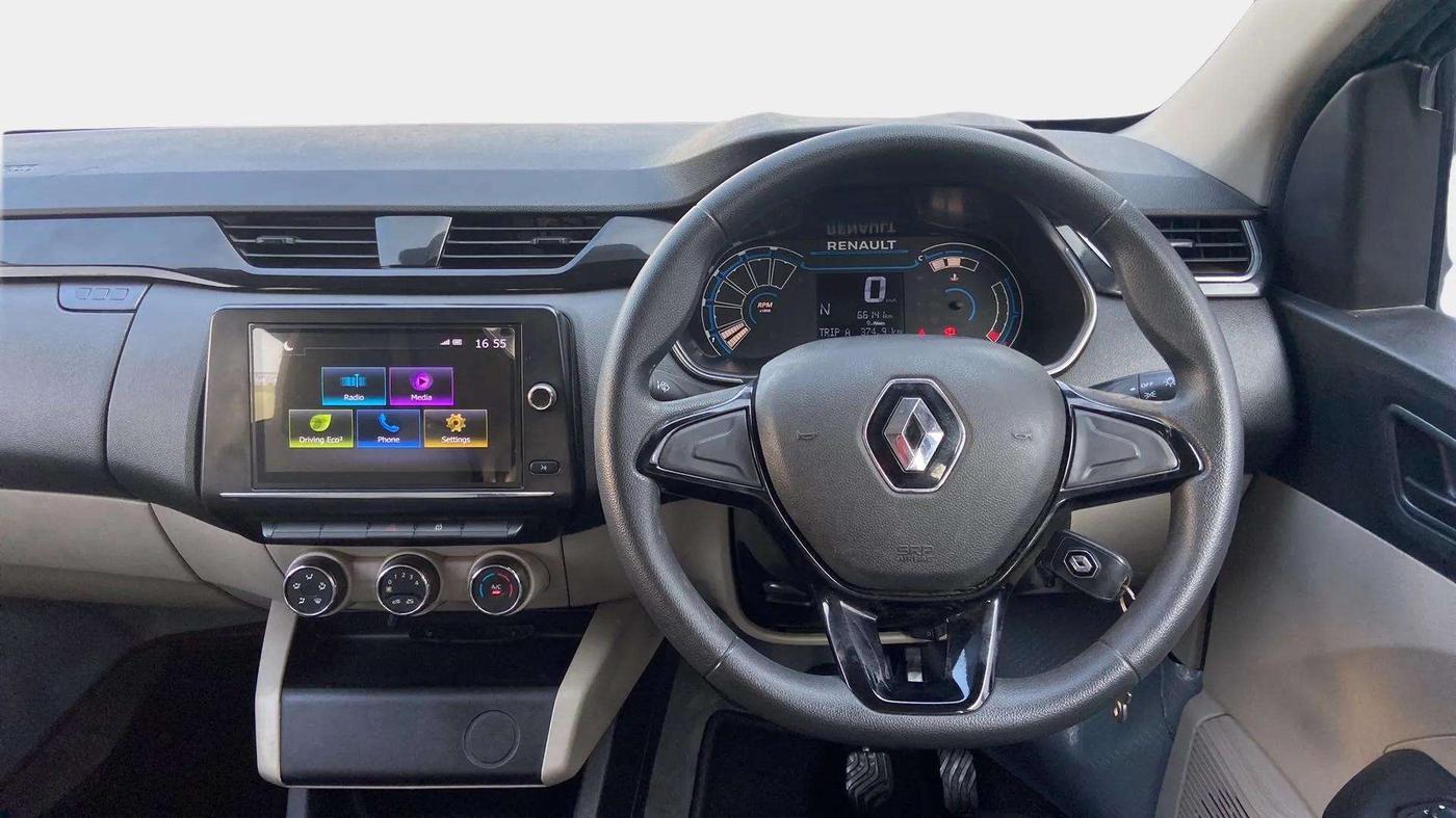 2021 Renault TRIBER RXT AMT, Petrol, Automatic, 66,282 km, Steering Wheel Close Up