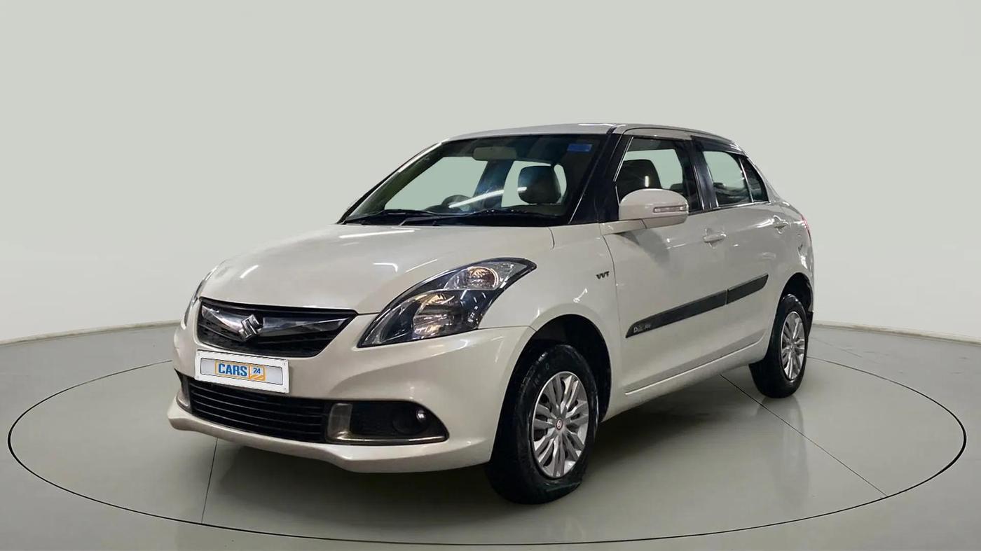 2015 Maruti Swift Dzire VXI, Petrol, Manual, 93,658 km, Left Front Diagonal