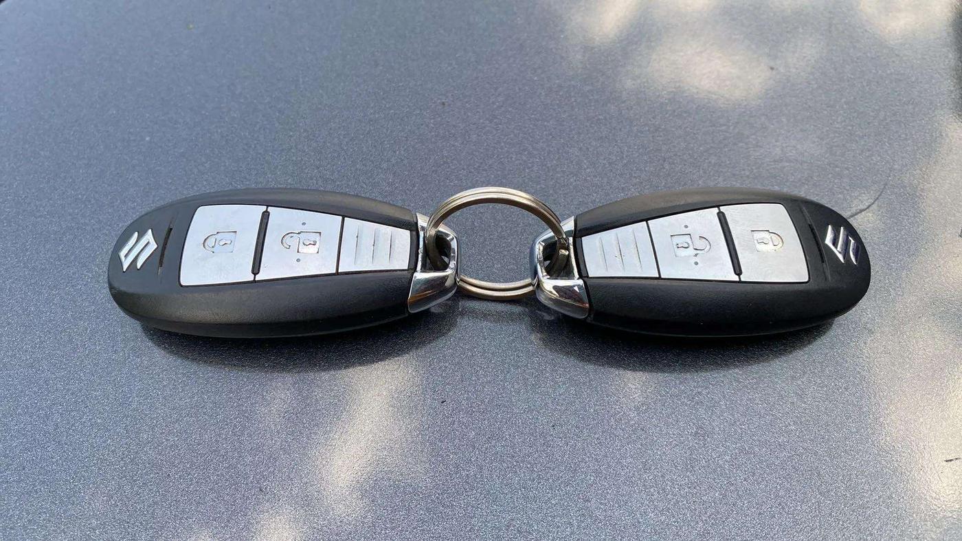 2020 Maruti Vitara Brezza ZXI, Petrol, Manual, 80,663 km, Key Close Up