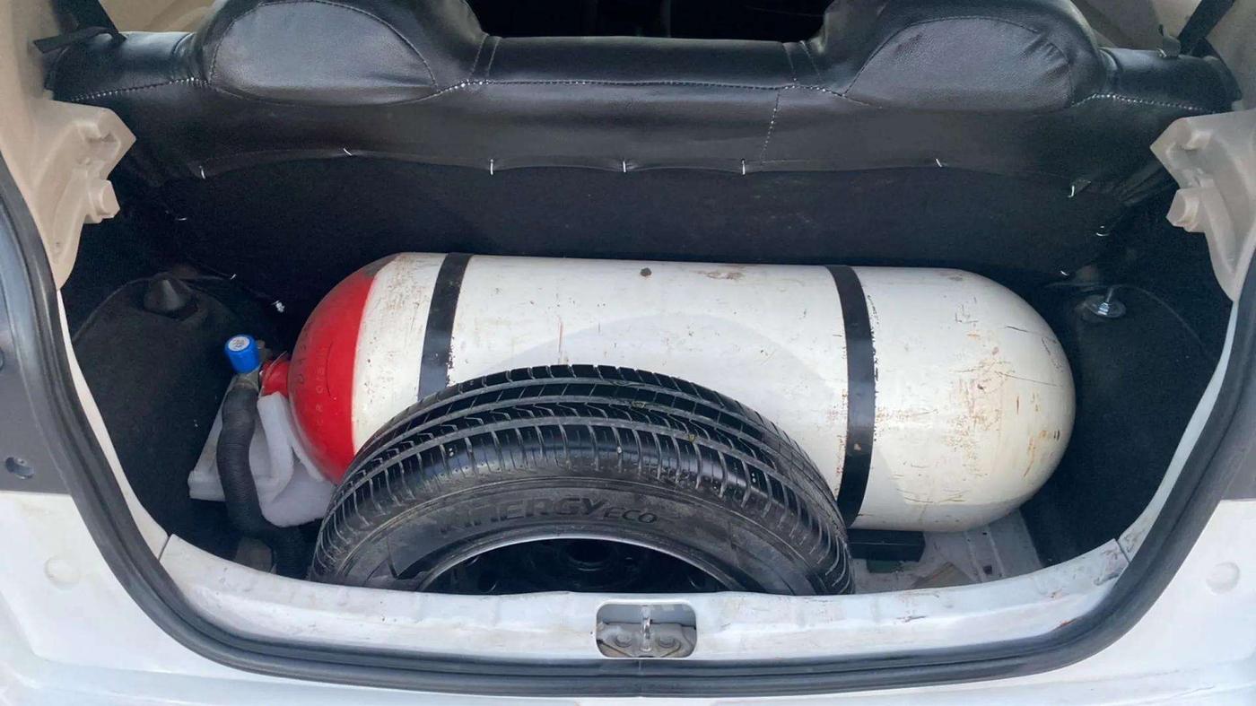 2018 Hyundai NEW SANTRO SPORTZ MT, CNG, Manual, 98,235 km, Boot Inside