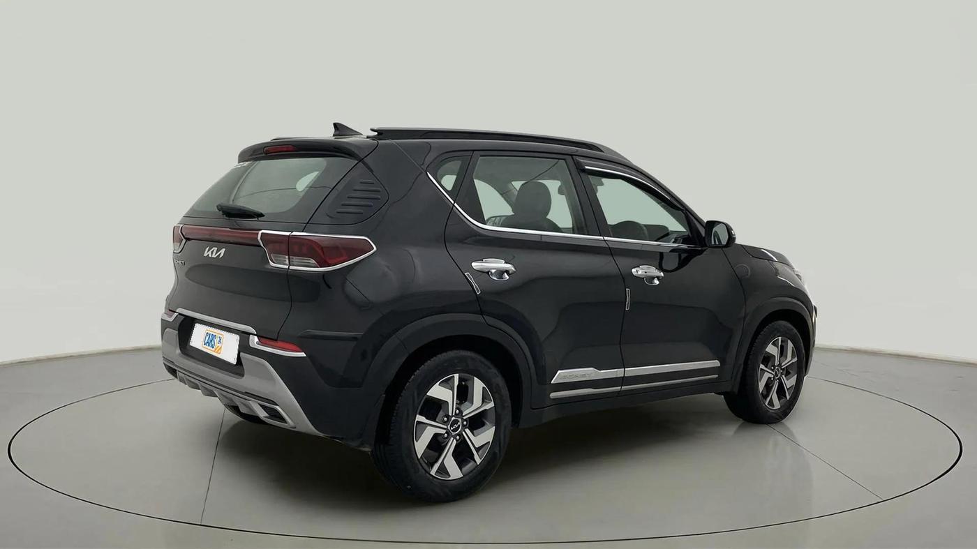 2022 KIA SONET HTX PLUS 1.5, Diesel, Manual, 41,921 km, Right Back Diagonal