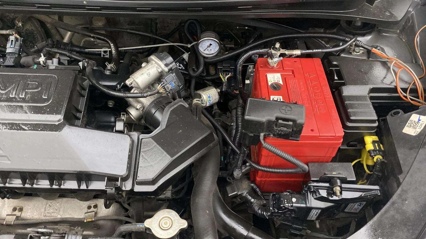2019 Hyundai NEW SANTRO SPORTZ CNG, CNG, Manual, 63,252 km, Engine View - Left