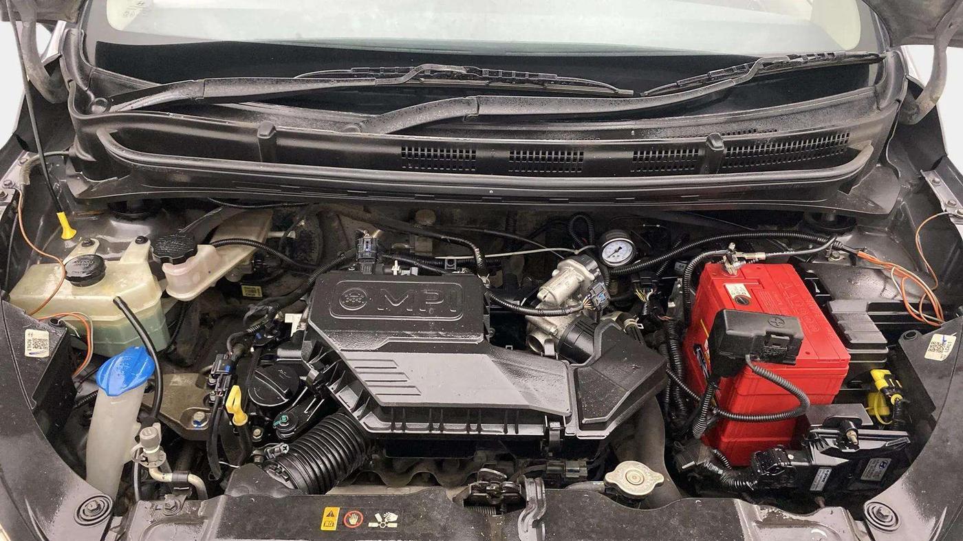 2019 Hyundai NEW SANTRO SPORTZ CNG, CNG, Manual, 63,252 km, Engine View