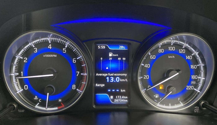 2021 Maruti Baleno ZETA PETROL 1.2, Petrol, Manual, 26,893 km, Odometer Image