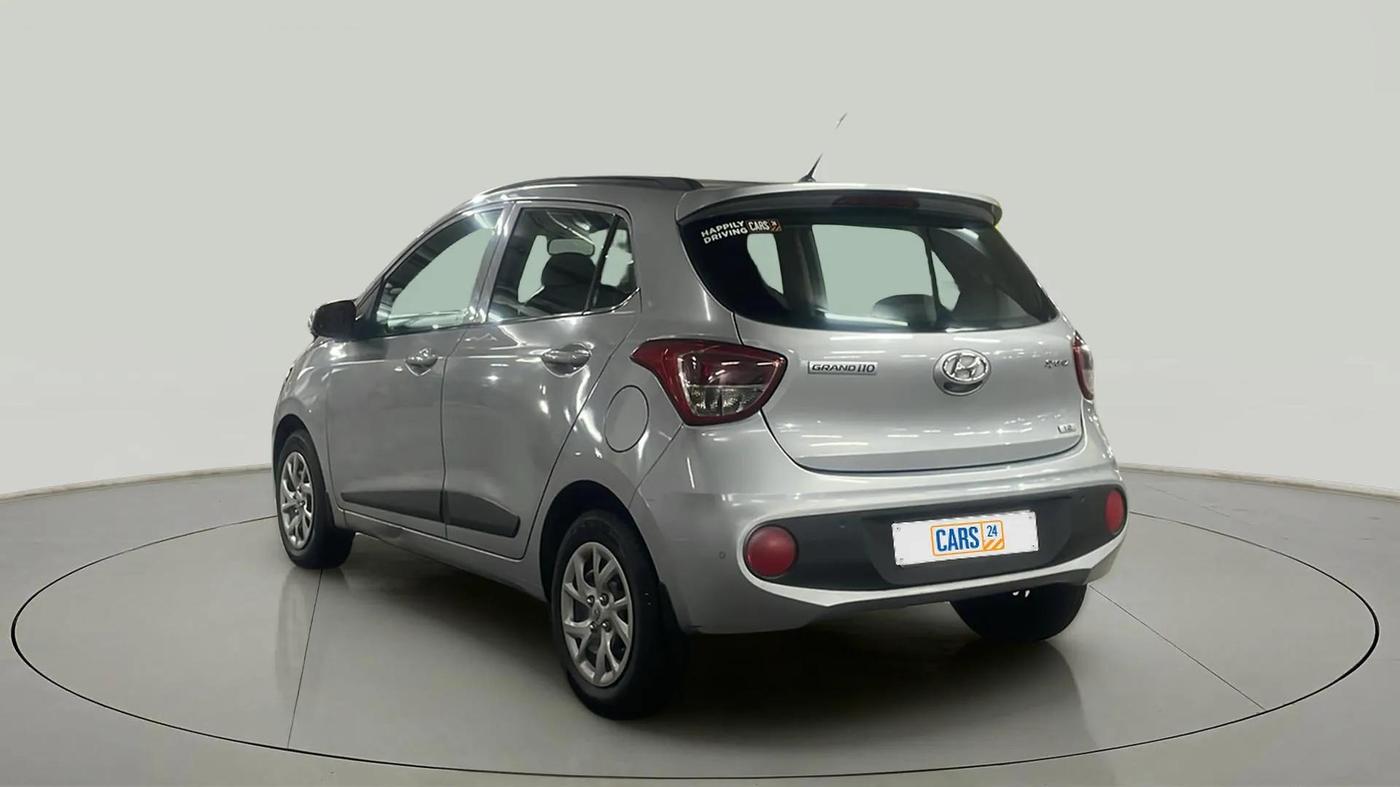 2019 Hyundai Grand i10 SPORTZ 1.2 KAPPA VTVT, Petrol, Manual, 30,516 km, Left Back Diagonal