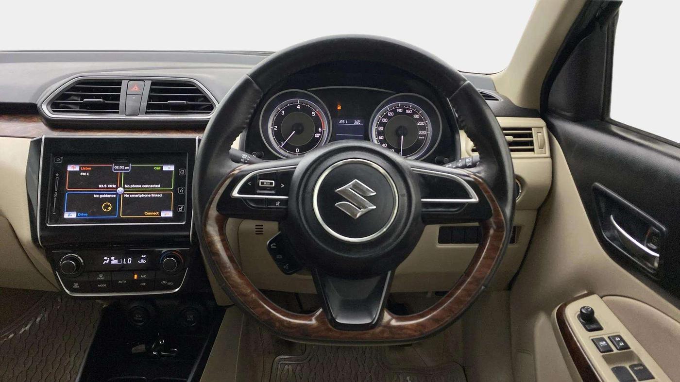 2018 Maruti Dzire ZDI PLUS, Diesel, Manual, 45,325 km, Steering Wheel Close Up