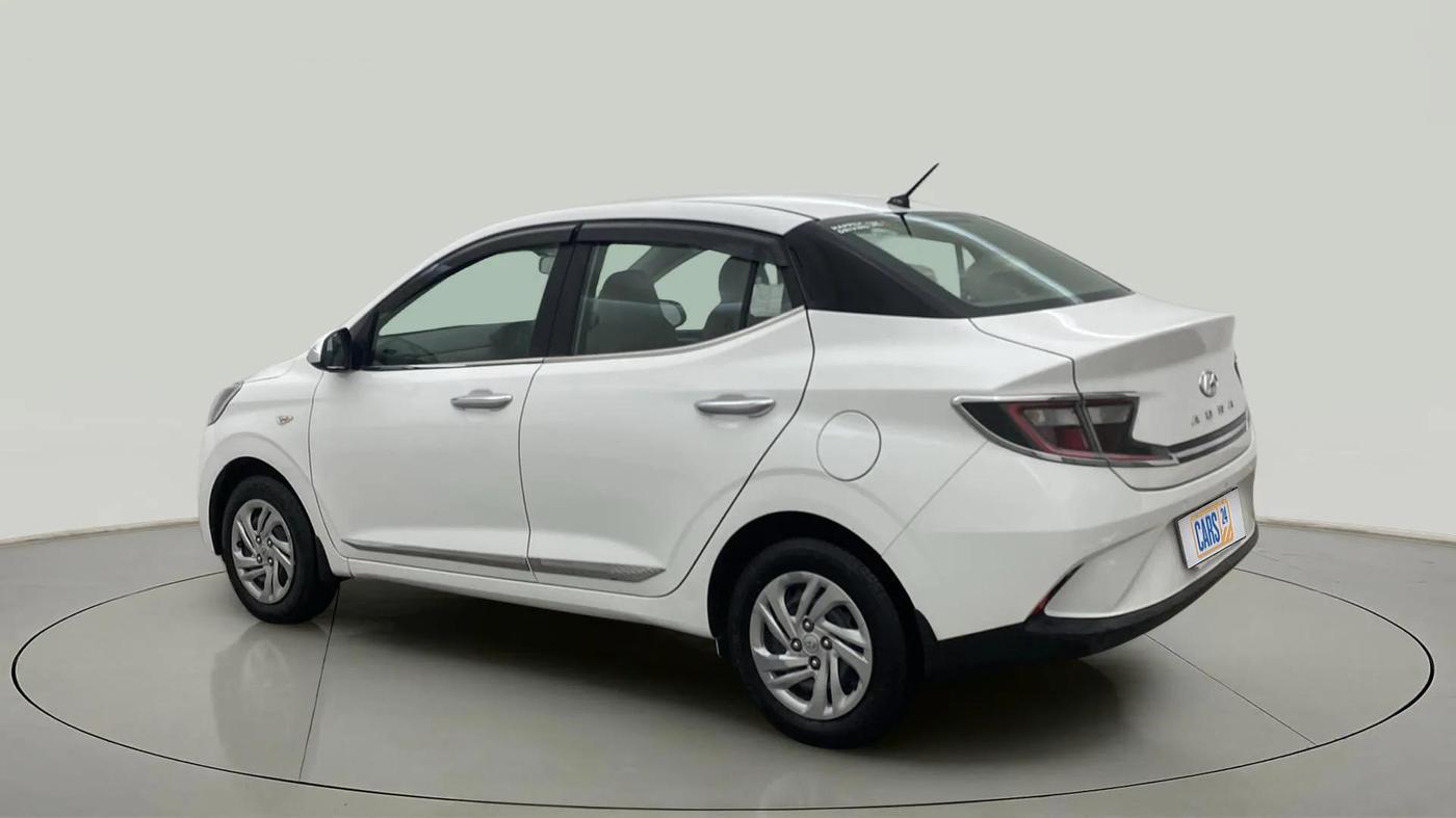 2021 Hyundai AURA S 1.2 CNG, CNG, Manual, 81,162 km, Left Back Diagonal
