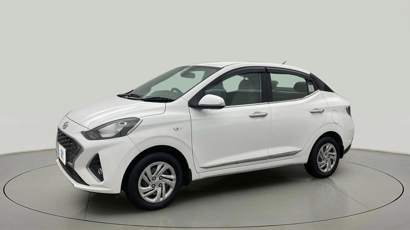 2021 Hyundai AURA S 1.2 CNG, CNG, Manual, 81,162 km, Left Front Diagonal