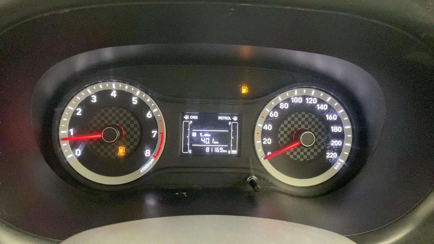2021 Hyundai AURA S 1.2 CNG, CNG, Manual, 81,162 km, Odometer Image
