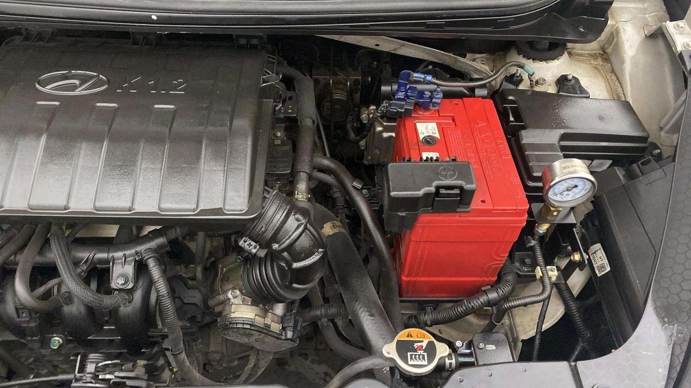2021 Hyundai AURA S 1.2 CNG, CNG, Manual, 81,162 km, Engine View - Left