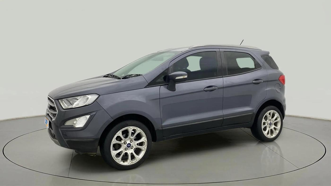 2018 Ford Ecosport TITANIUM 1.5L PETROL AT, Petrol, Automatic, 60,023 km, Left Front Diagonal