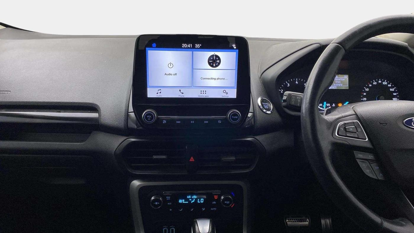 2018 Ford Ecosport TITANIUM 1.5L PETROL AT, Petrol, Automatic, 60,023 km, Air Conditioner