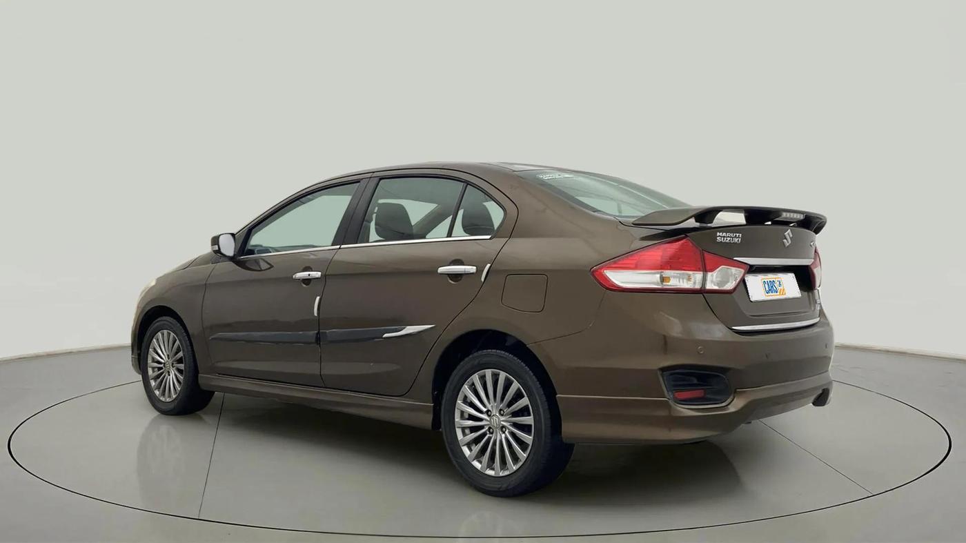 2016 Maruti Ciaz ZDI+ SHVS RS, Diesel, Manual, 63,294 km, Left Back Diagonal