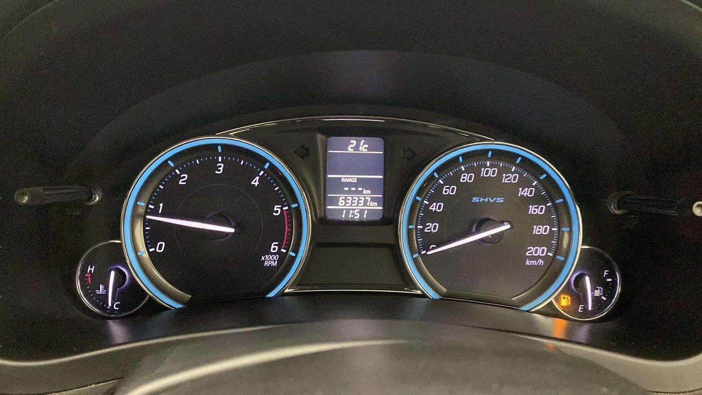2016 Maruti Ciaz ZDI+ SHVS RS, Diesel, Manual, 63,294 km, Odometer Image
