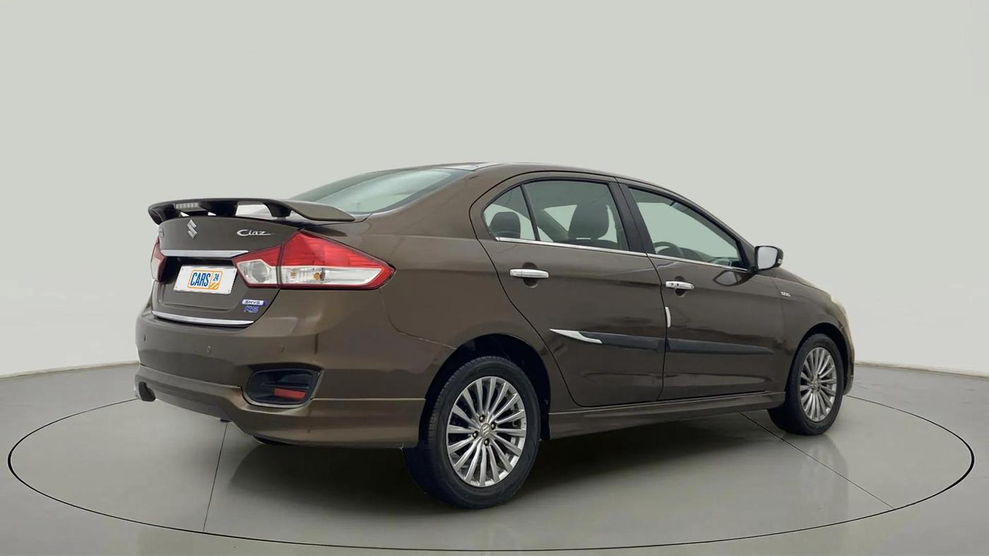2016 Maruti Ciaz ZDI+ SHVS RS, Diesel, Manual, 63,294 km, Right Back Diagonal