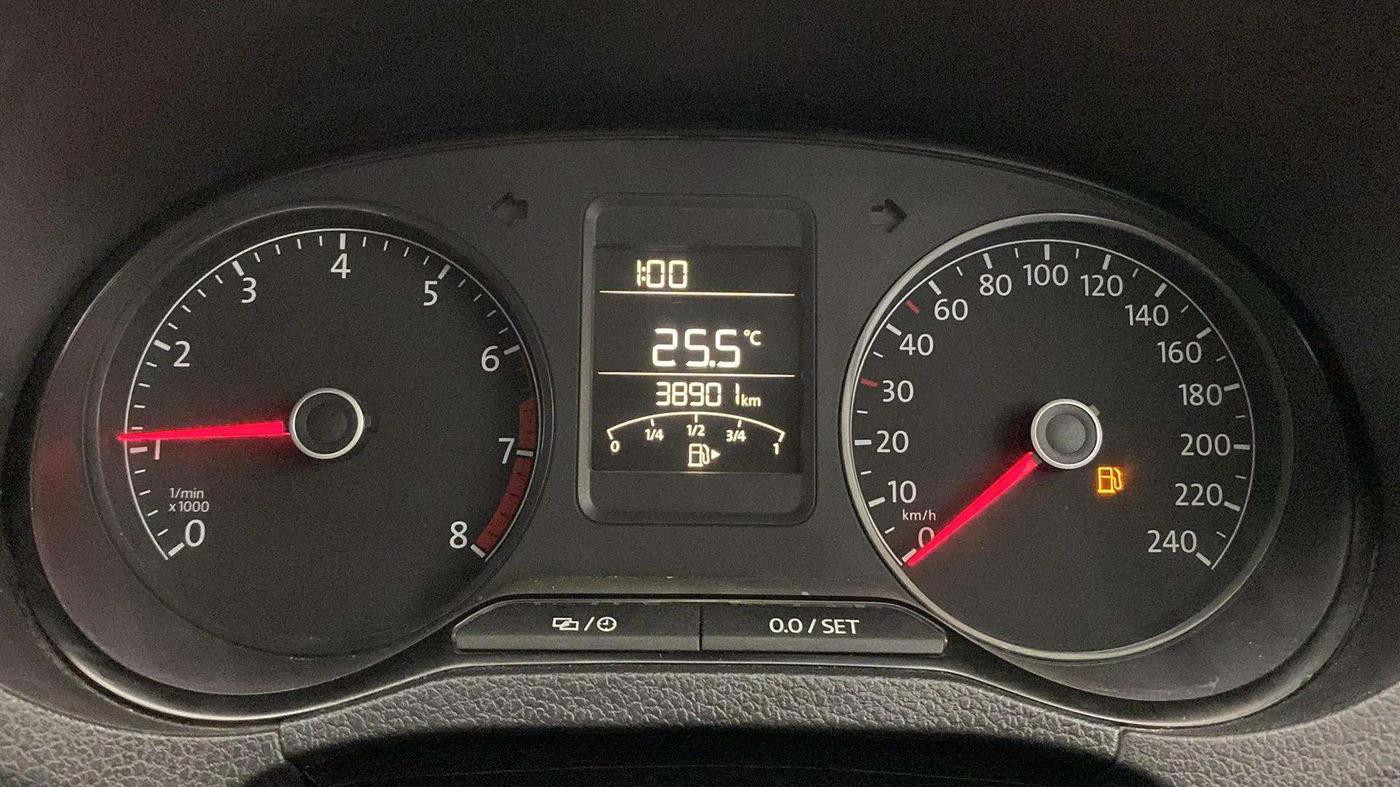 2019 Volkswagen Ameo TRENDLINE 1.0L, Petrol, Manual, 39,107 km, Odometer Image