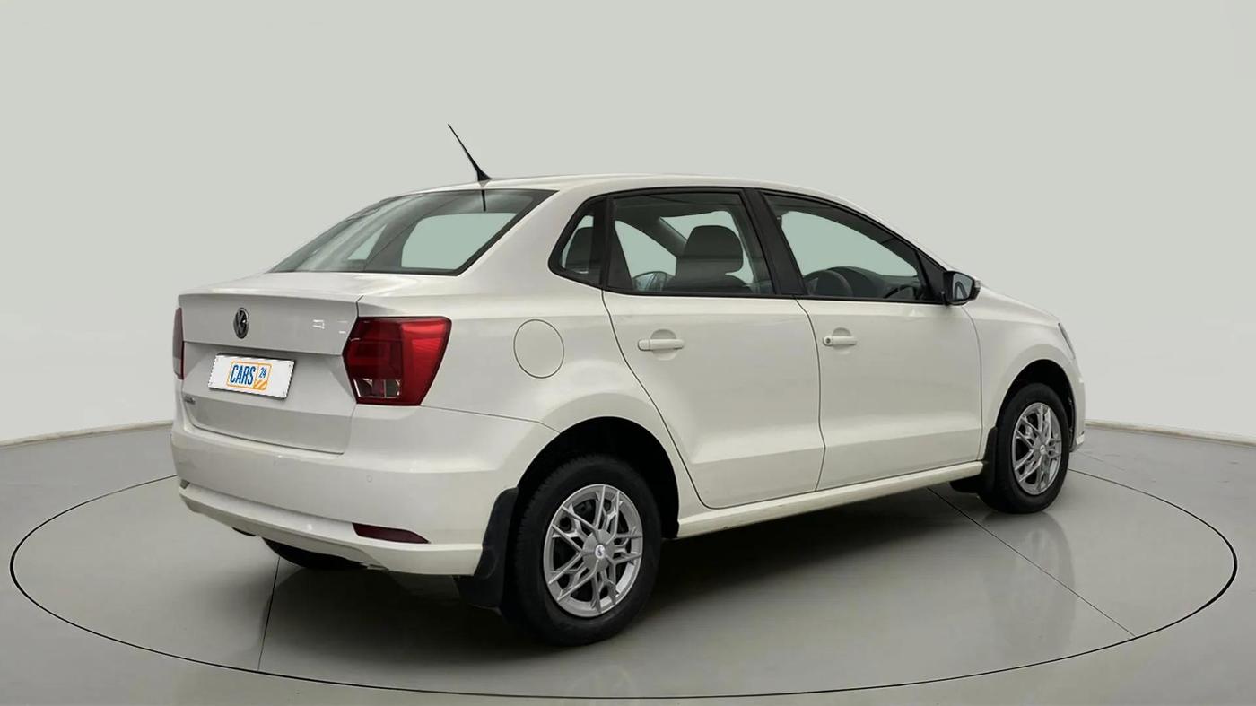 2019 Volkswagen Ameo TRENDLINE 1.0L, Petrol, Manual, 39,107 km, Right Back Diagonal