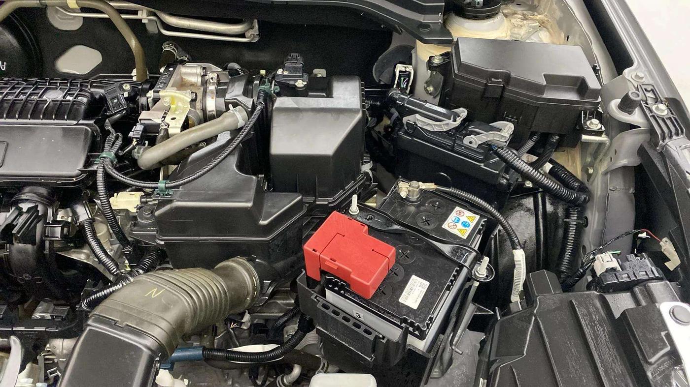 2022 Honda Amaze 1.2L I-VTEC VX CVT, Petrol, Automatic, 12,526 km, Engine View - Left