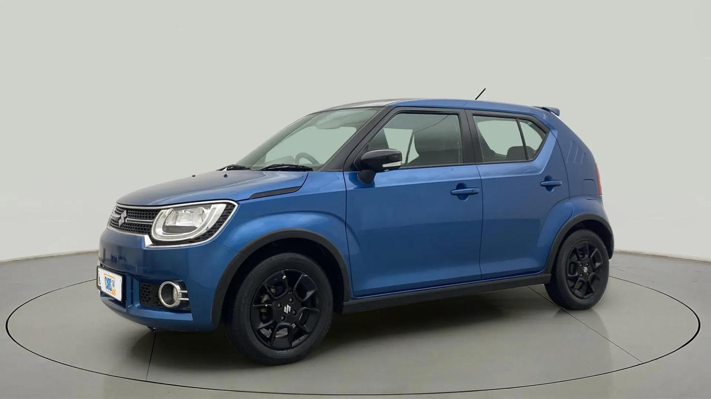 2018 Maruti IGNIS ALPHA 1.2 AMT DUAL TONE, Petrol, Automatic, 17,571 km, Left Front Diagonal