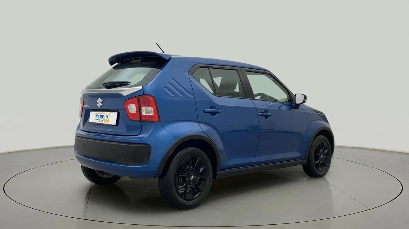 2018 Maruti IGNIS ALPHA 1.2 AMT DUAL TONE, Petrol, Automatic, 17,571 km, Right Back Diagonal