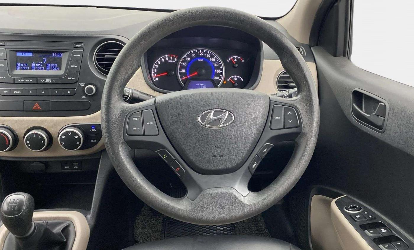 2019 Hyundai Grand i10 MAGNA 1.2 KAPPA VTVT, Petrol, Manual, 56,593 km, Steering Wheel Close Up