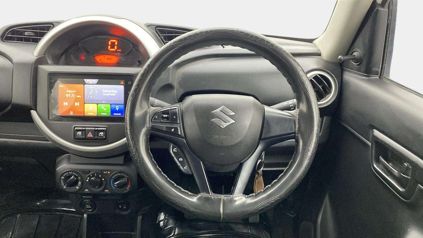 2019 Maruti S PRESSO VXI+, Petrol, Manual, 71,760 km, Steering Wheel Close Up
