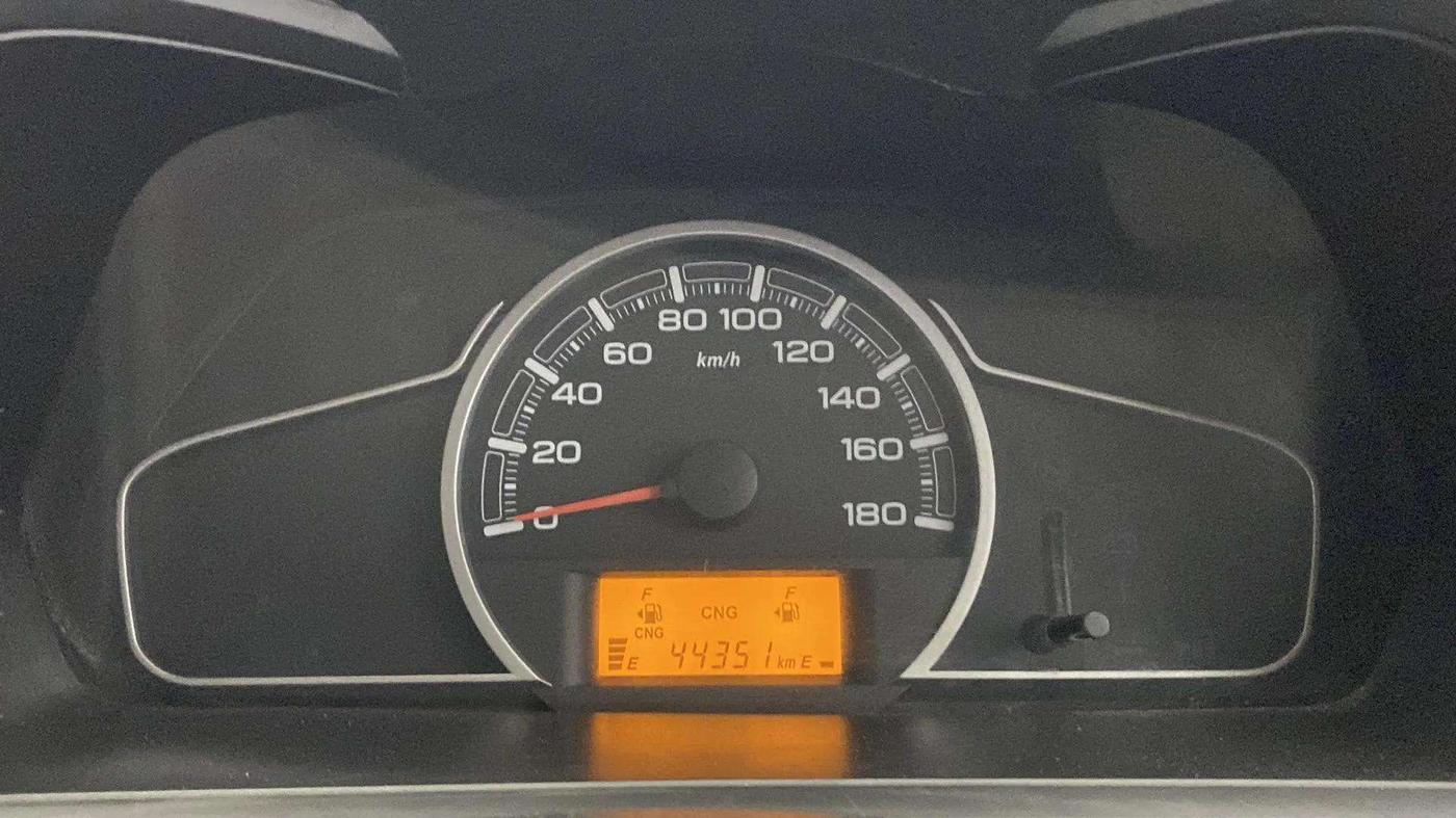 2019 Maruti Alto LXI CNG, CNG, Manual, 44,727 km, Odometer Image