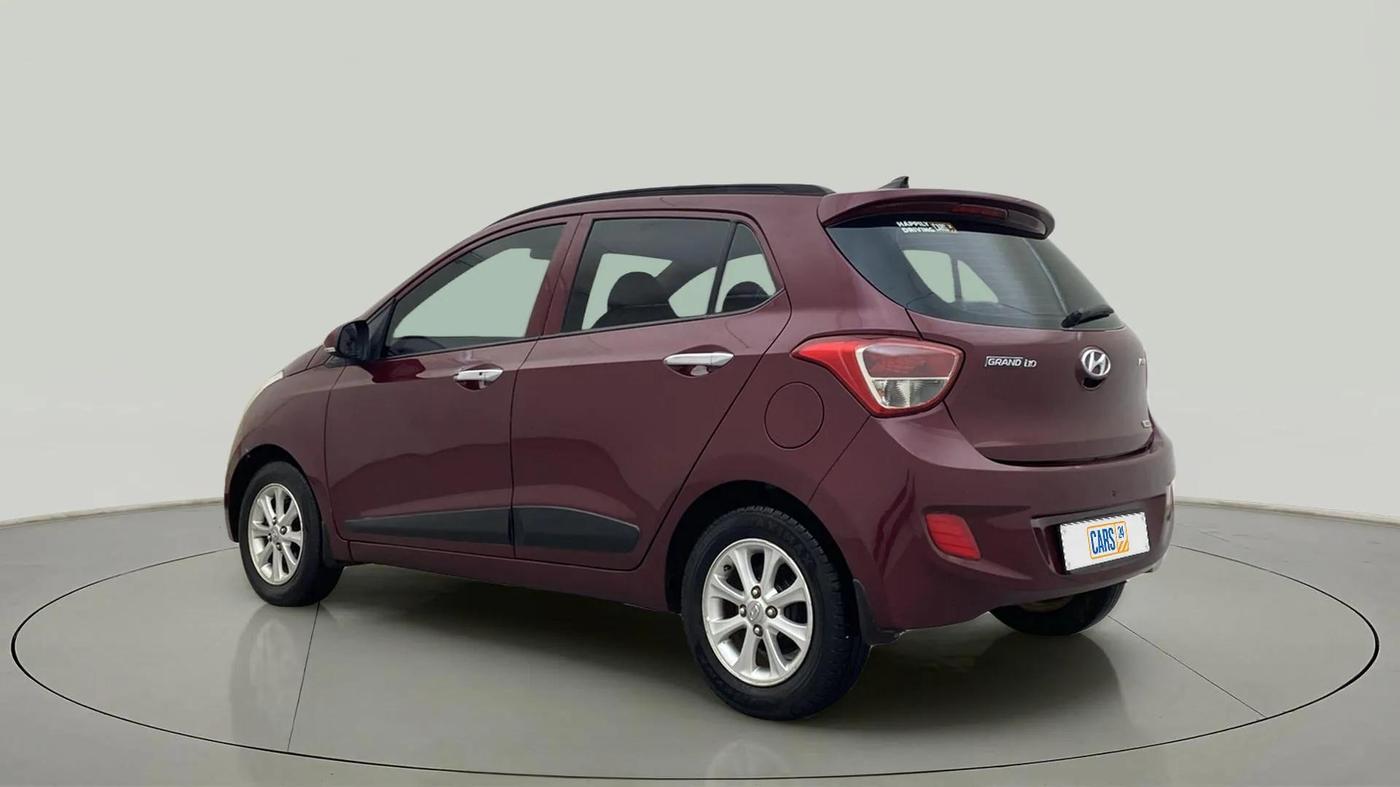 2015 Hyundai Grand i10 ASTA AT 1.2 KAPPA VTVT, Petrol, Automatic, 86,542 km, Left Back Diagonal