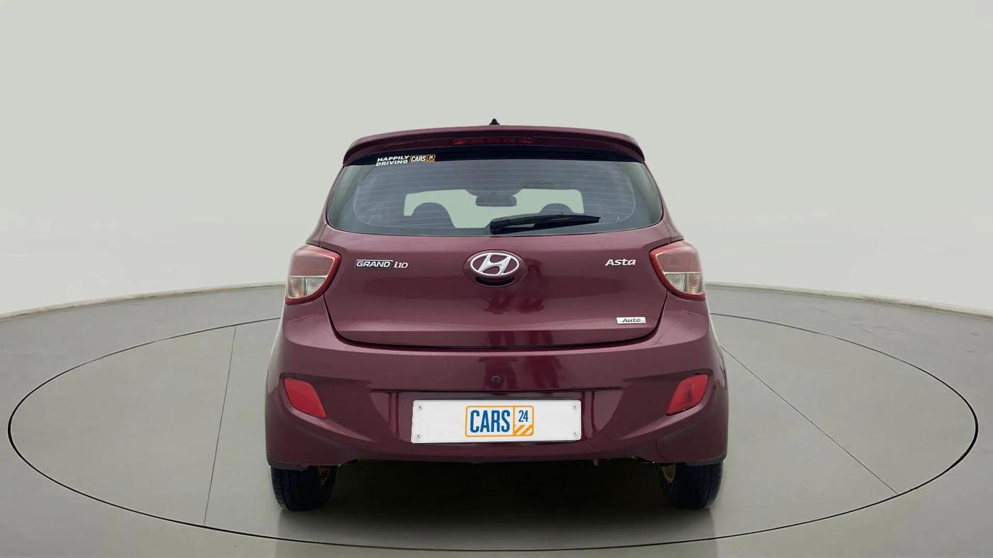 2015 Hyundai Grand i10 ASTA AT 1.2 KAPPA VTVT, Petrol, Automatic, 86,542 km, Back/Rear