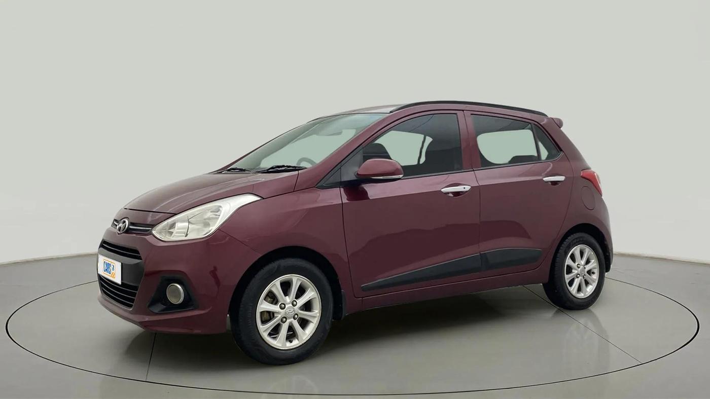 2015 Hyundai Grand i10 ASTA AT 1.2 KAPPA VTVT, Petrol, Automatic, 86,542 km, Left Front Diagonal