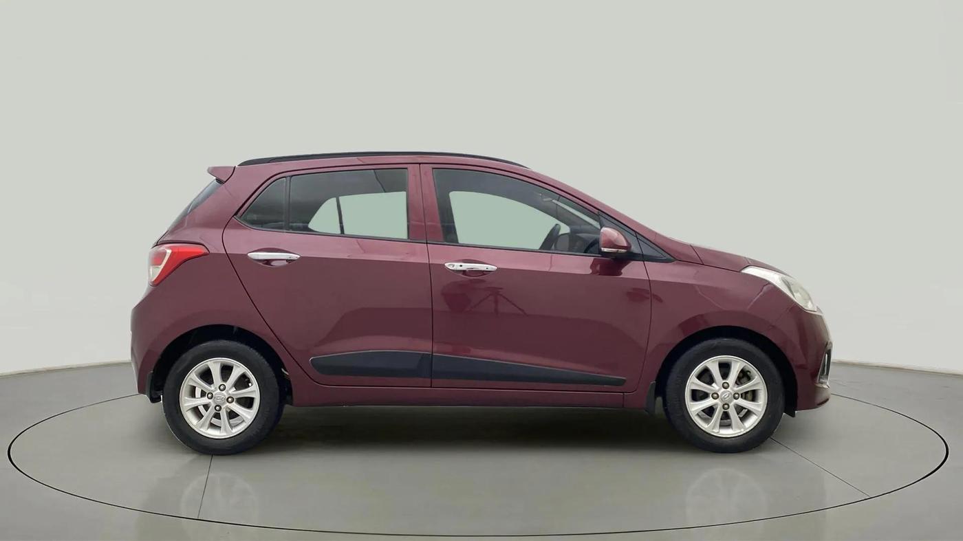 2015 Hyundai Grand i10 ASTA AT 1.2 KAPPA VTVT, Petrol, Automatic, 86,542 km, Right Side View