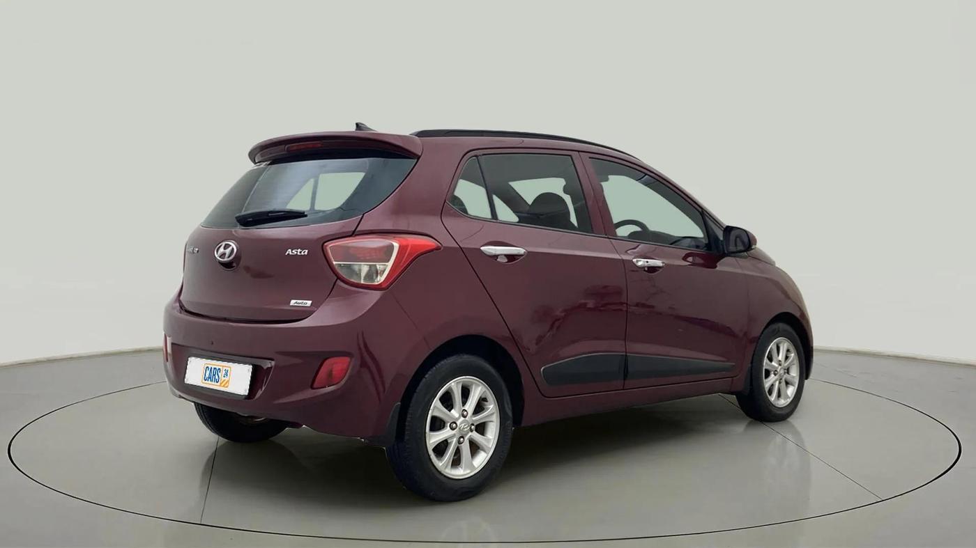 2015 Hyundai Grand i10 ASTA AT 1.2 KAPPA VTVT, Petrol, Automatic, 86,542 km, Right Back Diagonal