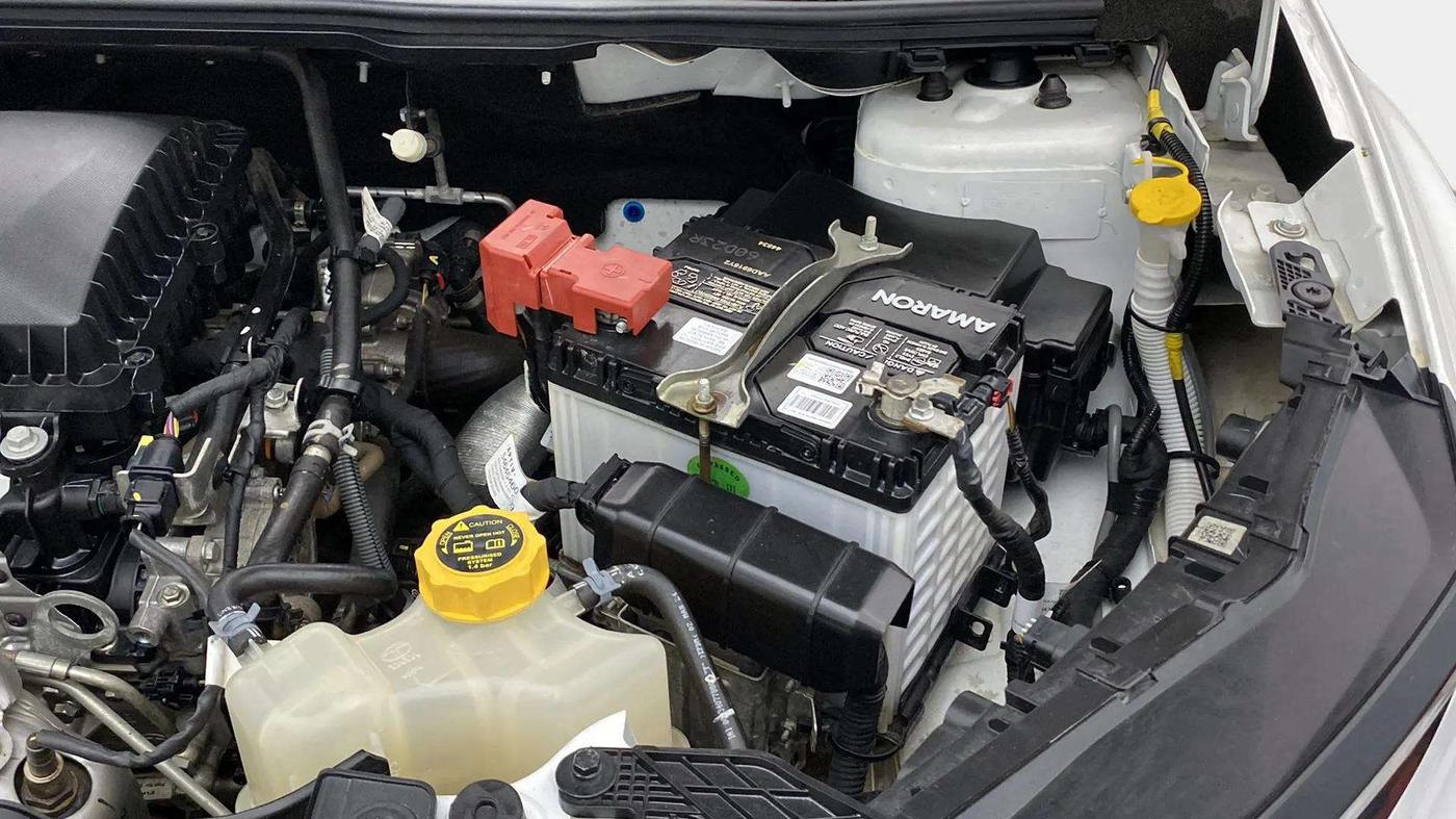 2024 Tata NEXON CREATIVE DCA 1.2 PETROL, Petrol, Automatic, 3,641 km, Engine View - Left