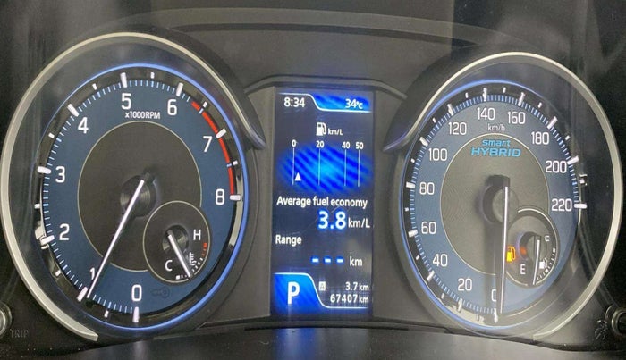 2019 Maruti Ertiga ZXI AT SHVS, Petrol, Automatic, 67,459 km, Odometer Image