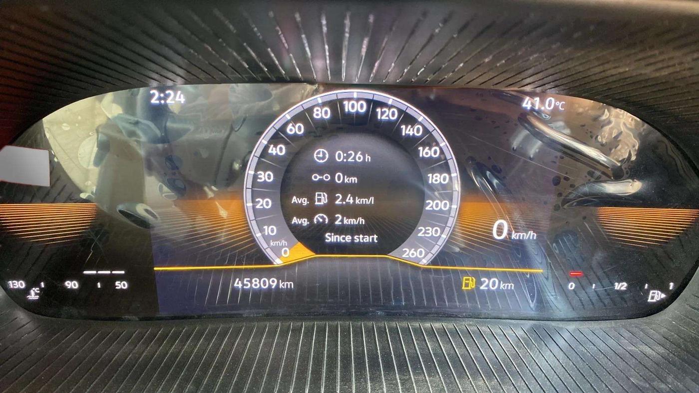 2022 Skoda SLAVIA STYLE 1.0L TSI MT, Petrol, Manual, 45,822 km, Odometer Image